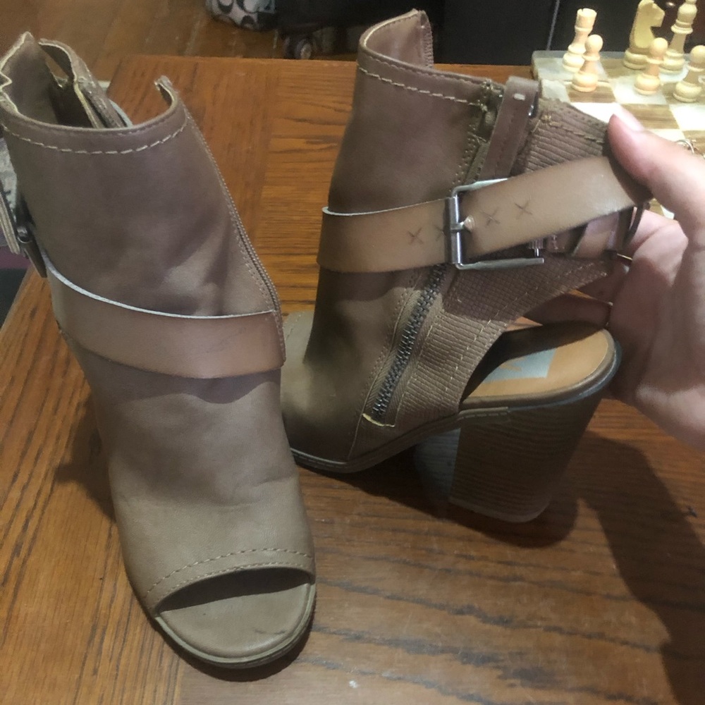 Dolce Vita for Target peeptoe ankle boots